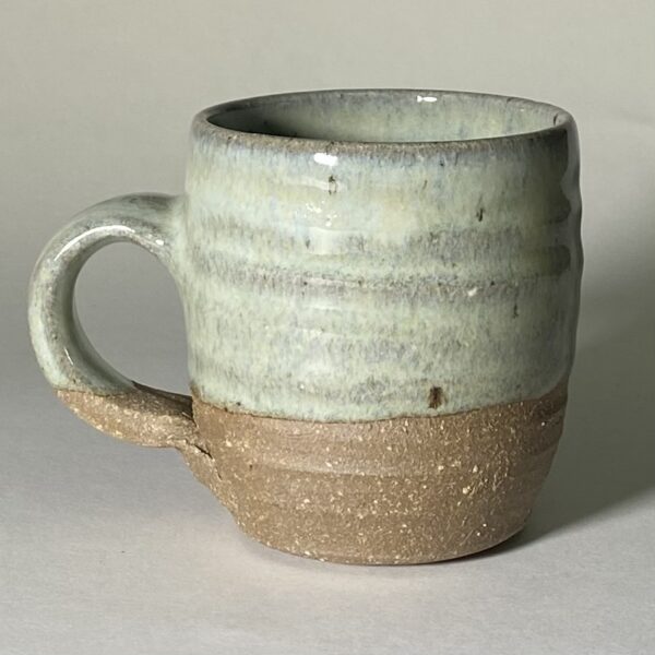 Medium Green Glazed Mug - D2 - Image 3