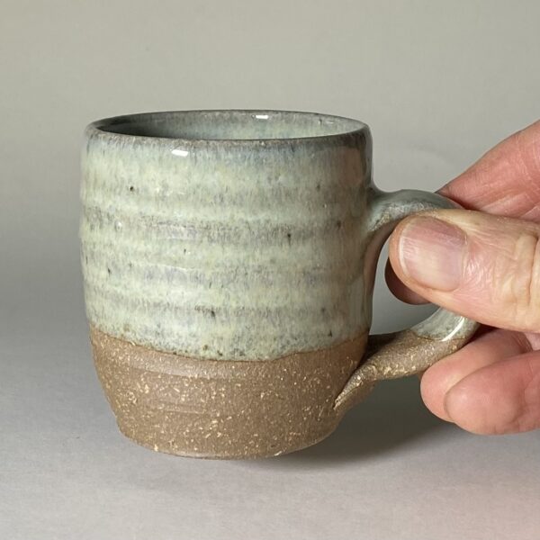 Medium Green Glazed Mug - D2 - Image 5