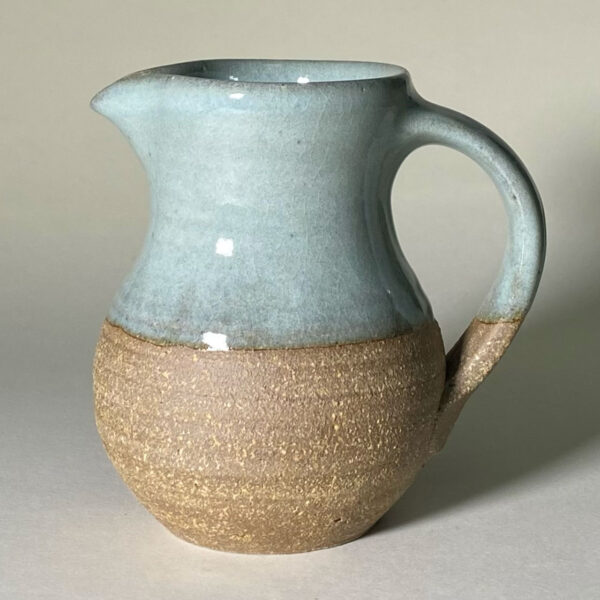 glazed earthenware ceramic jug